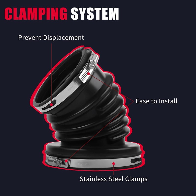 KOROP 6.7 Cummins Air Intake Hose Resonator Upper Tube Replaces 53032944AL Compatible with Dodge Ram 2007–2018 2500 3500 4500 5500 for 6.7L Cummins Diesel Engine Air Intake Hose Duct Tube - Image 5